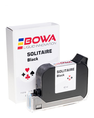 Thermal inkjet ink cartridge for Wolke and VideoJet thermal inkjet printers.